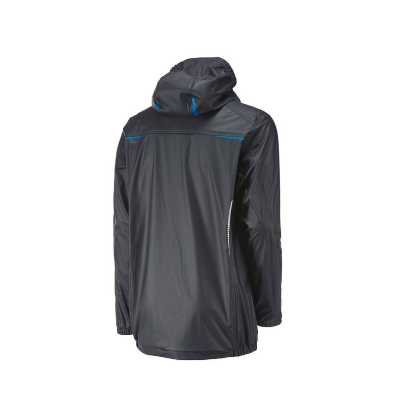 Topics: Rain jacket e.s.motion 2020 superflex + graphite/gentianblue 6