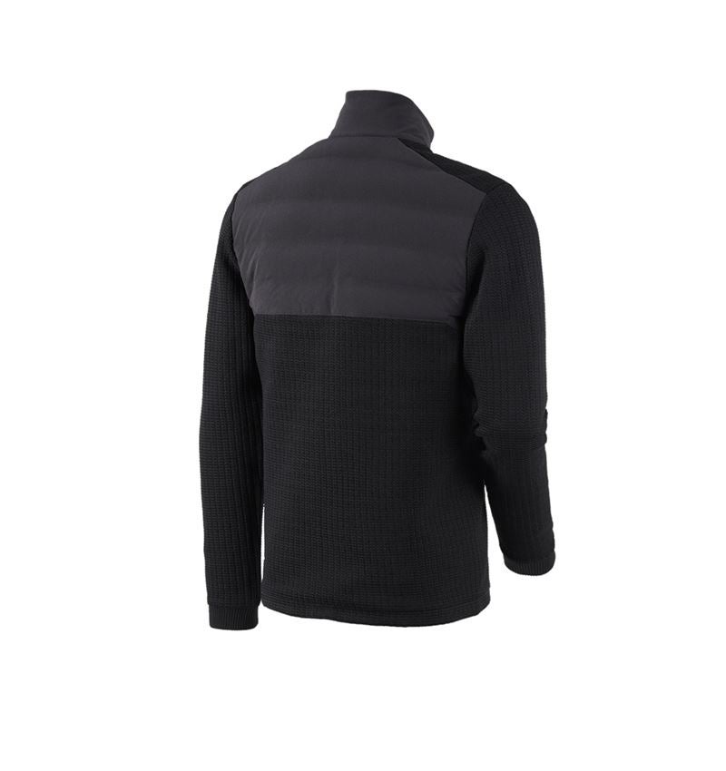 Arbejdsjakker: Hybrid strikjakke e.s.trail + sort 3