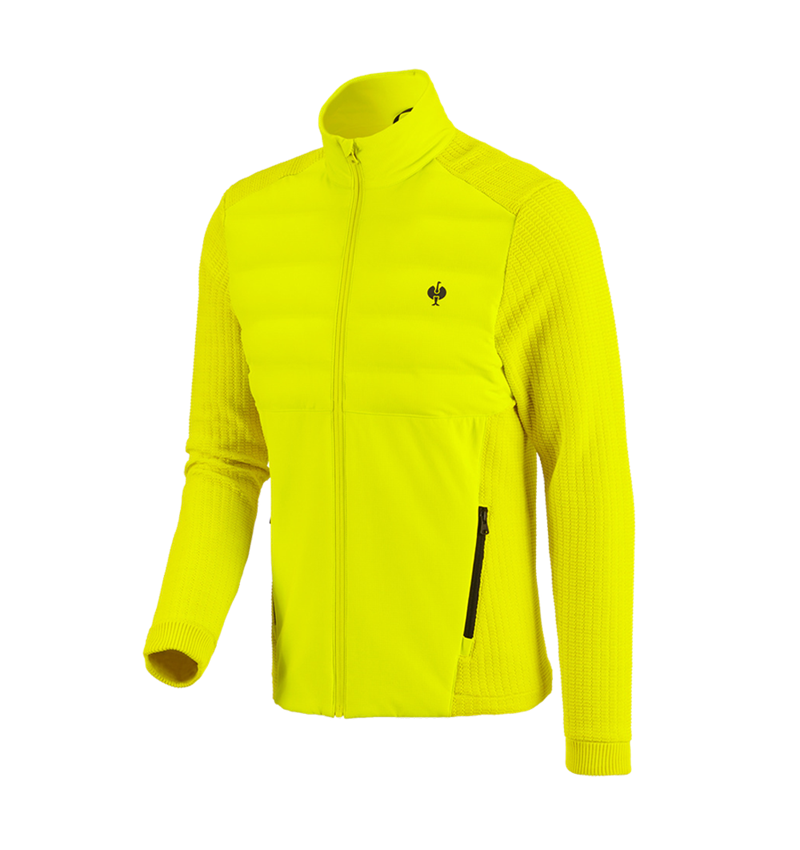 Arbejdsjakker: Hybrid strikjakke e.s.trail + syregul/sort 2