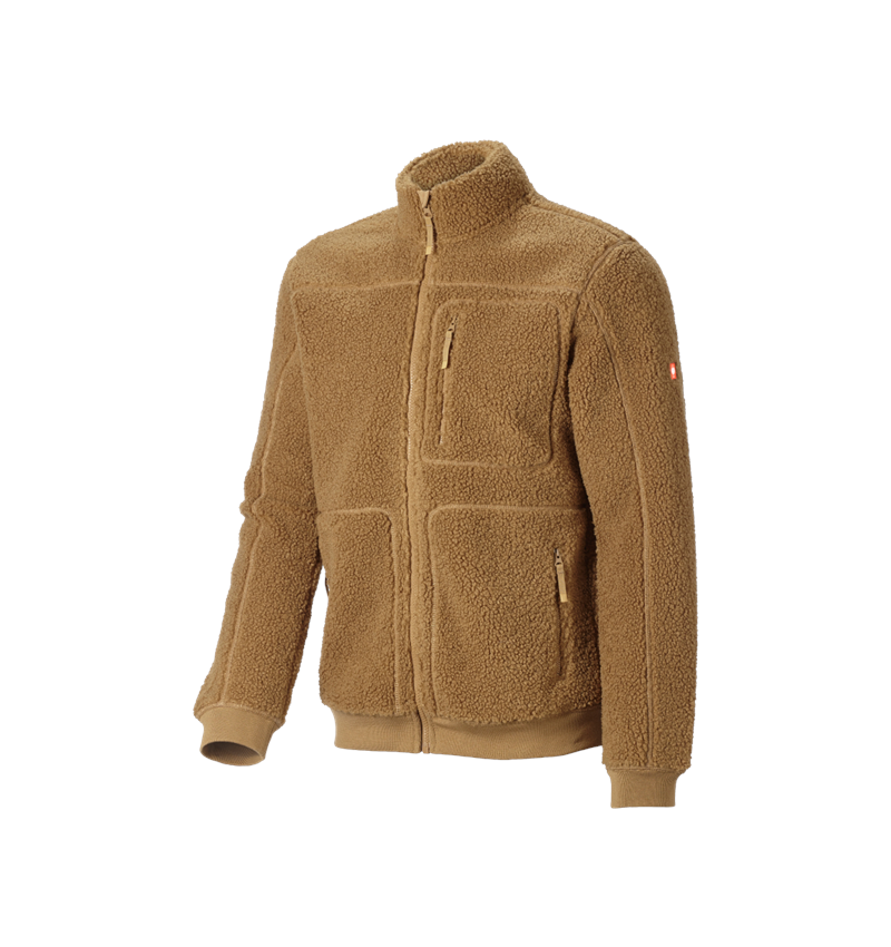 Topics: Faux fur jacket e.s.e:pic + almondbrown 4