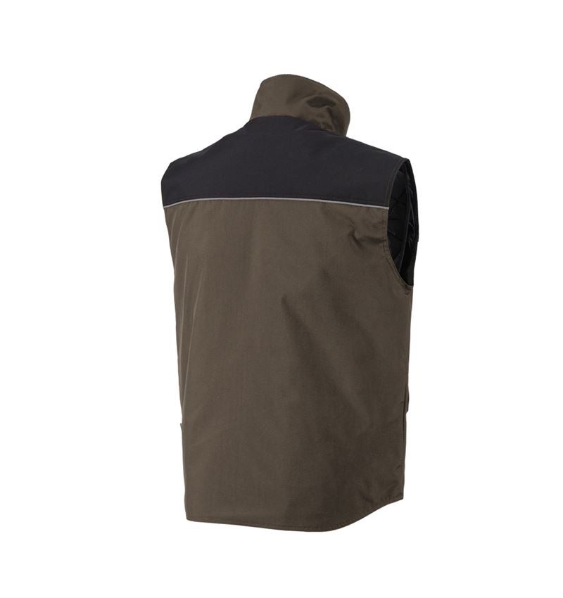 Arbejdsveste: Vest e.s.image + oliven/sort 6