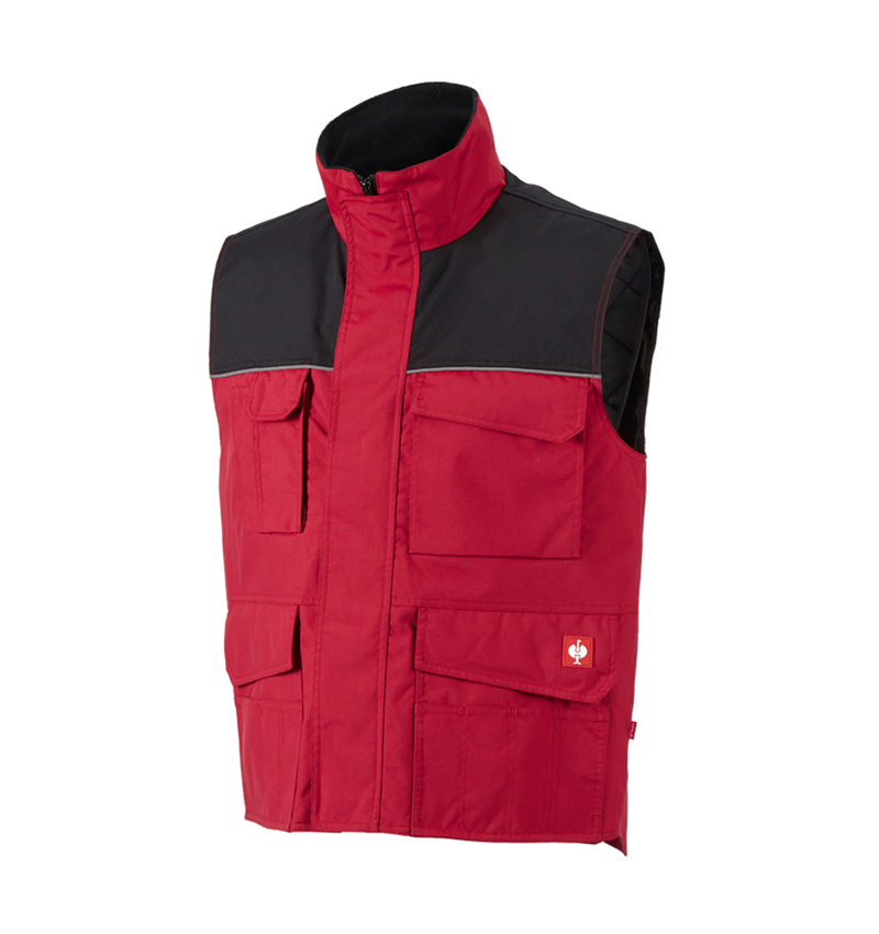 Arbejdsveste: Vest e.s.image + rød/sort 4