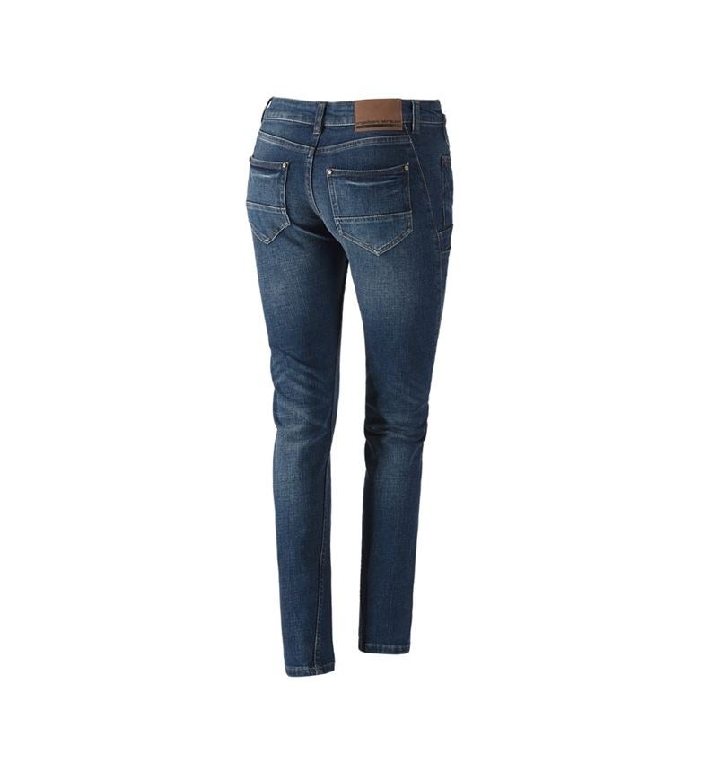 Work Trousers: e.s. 7-pocket jeans, ladies' + stonewashed 7
