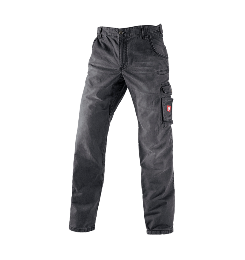 Work Trousers: e.s. Worker jeans + graphite