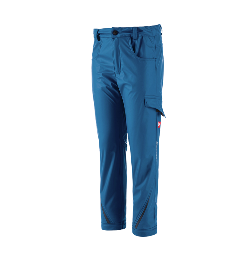 Topics: Rain trousers e.s.motion 2020 superflex,children's + atoll/navy 1