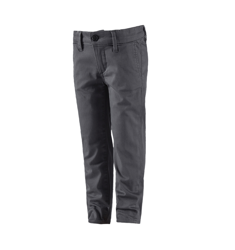 Trousers: e.s. Chino, children's + anthracite 2