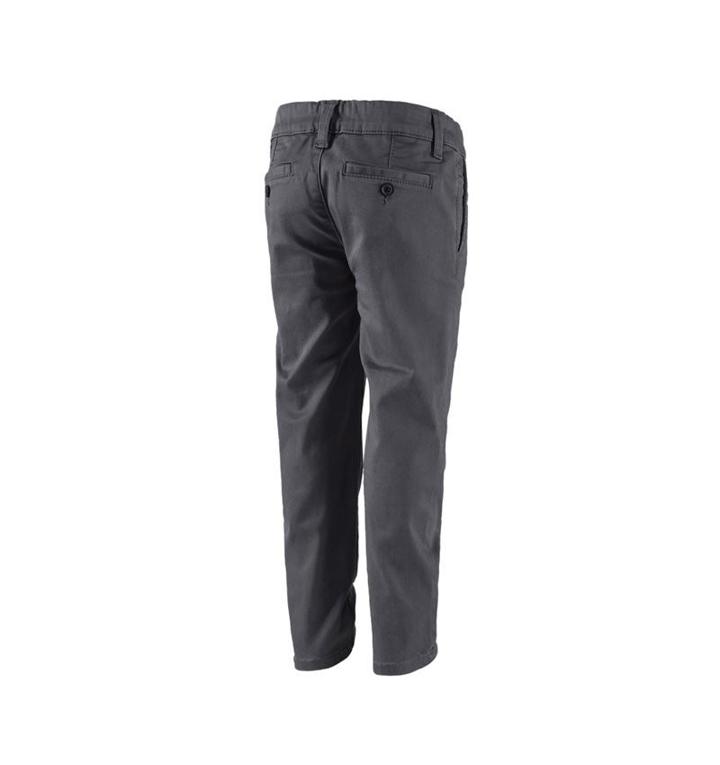 Trousers: e.s. Chino, children's + anthracite 3