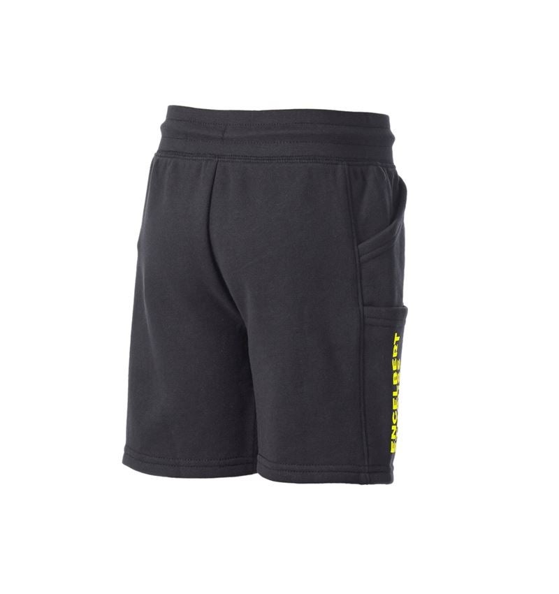 Accessories: Sweat short light e.s.trail, children's + black/acid yellow 5