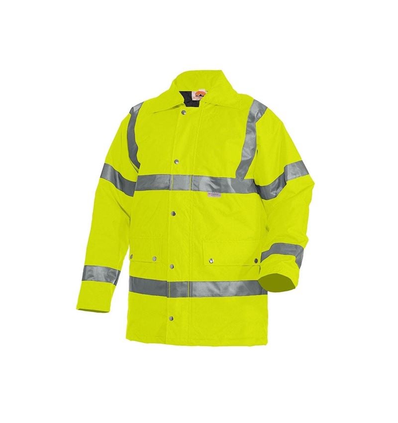 Topics: STONEKIT High-vis parka + high-vis yellow
