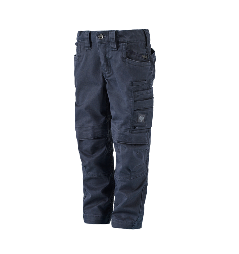 Trousers: Trousers e.s.motion ten, children's + slateblue 2