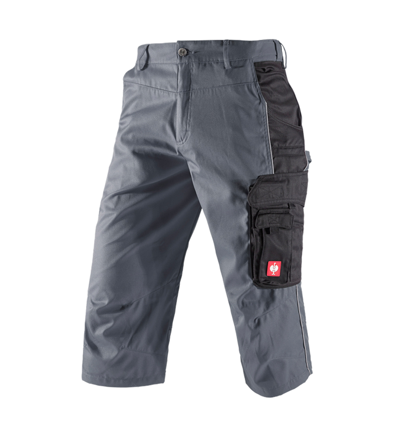 Topics: e.s.active 3/4 length trousers + grey/black 2