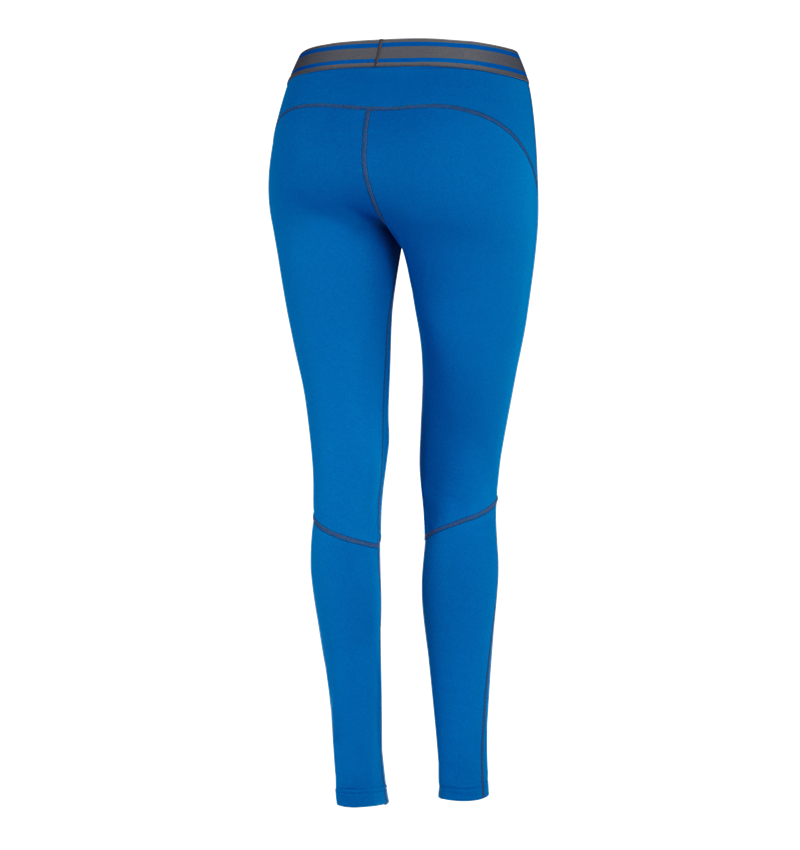 Thermal Underwear: e.s. functional long-pants clima-pro-warm,ladies' + gentianblue 4