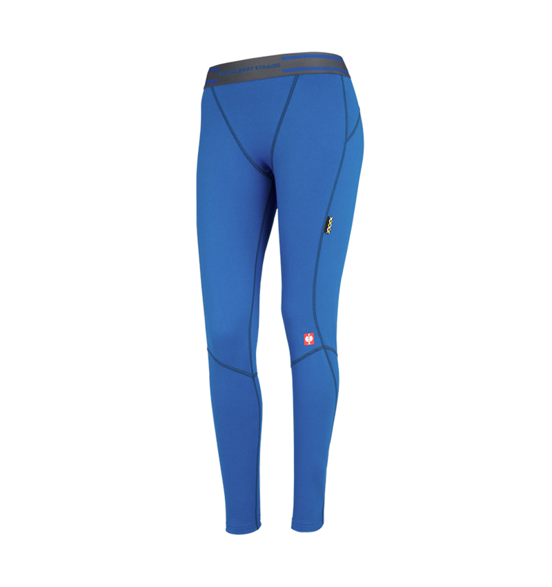 Thermal Underwear: e.s. functional long-pants clima-pro-warm,ladies' + gentianblue 3