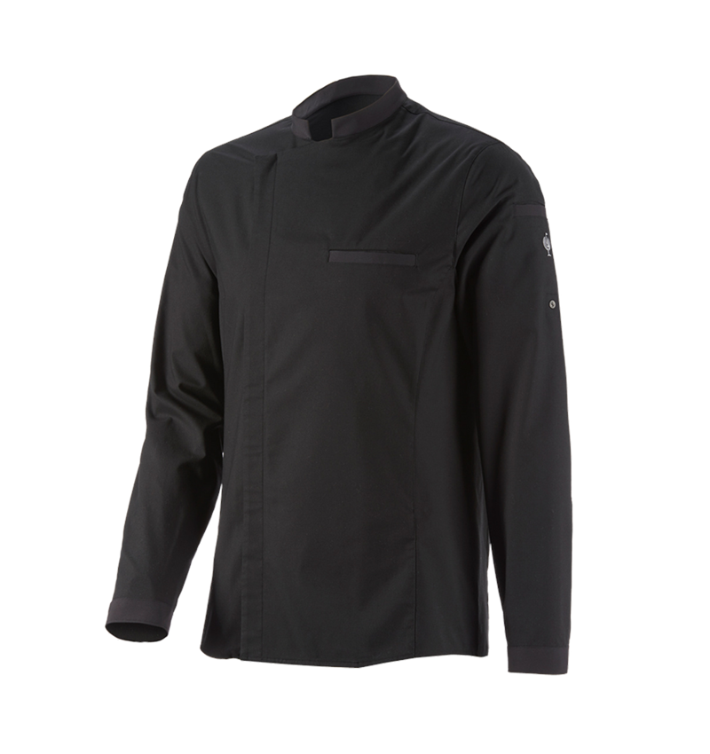 T-Shirts, Pullover & Skjorter: e.s. kokkeskjorte + sort 2