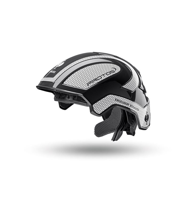 Hard Hats: e.s. Work helmet Protos® + black/white