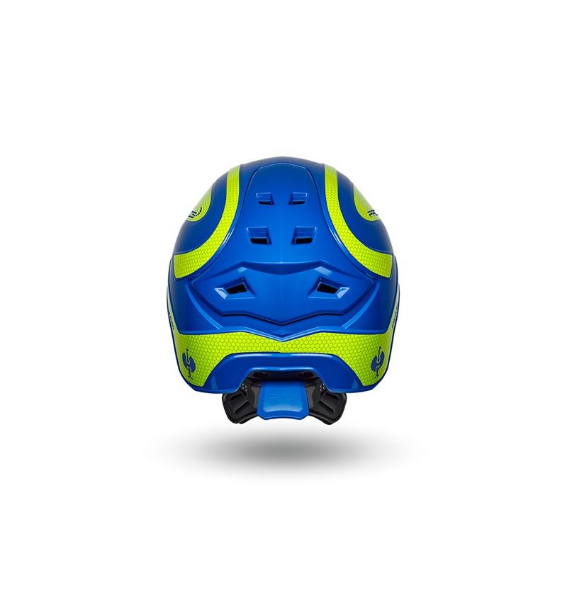Hard Hats: e.s. Work helmet Protos® + royalblue/high-vis yellow 4