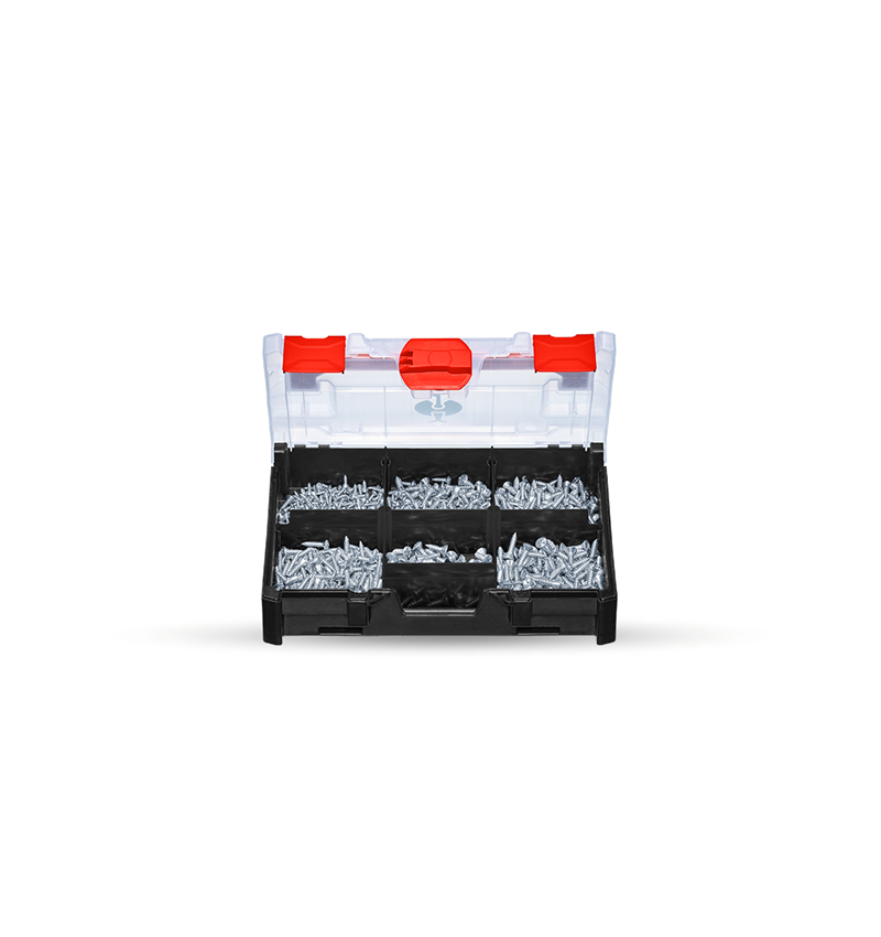 Skruer: Linsehoved-pladeskruer med forsænket hoved DIN7983