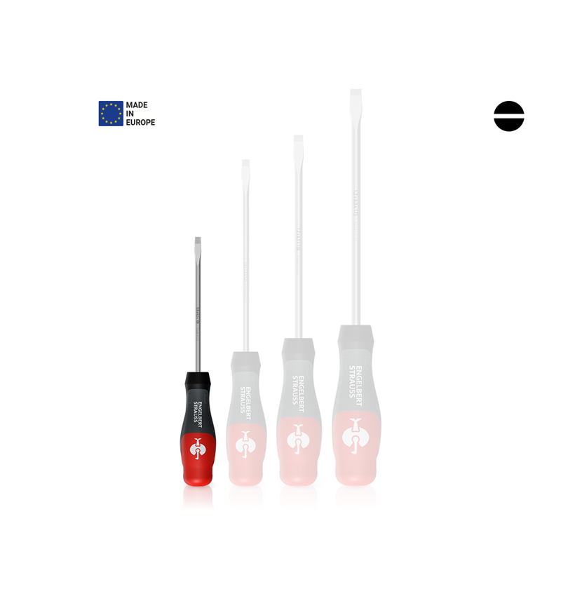 Screwdrivers: e.s. 3-C workshop screwdriver slot-head