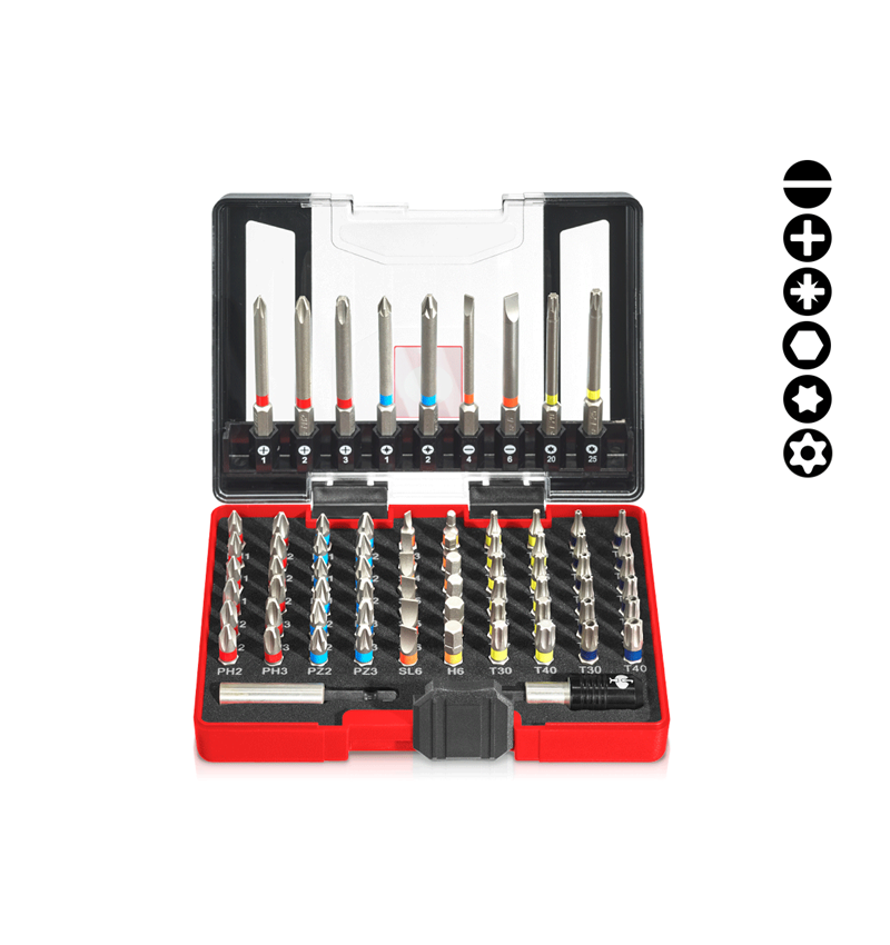 Bits: e.s. kombi-bitboks Color