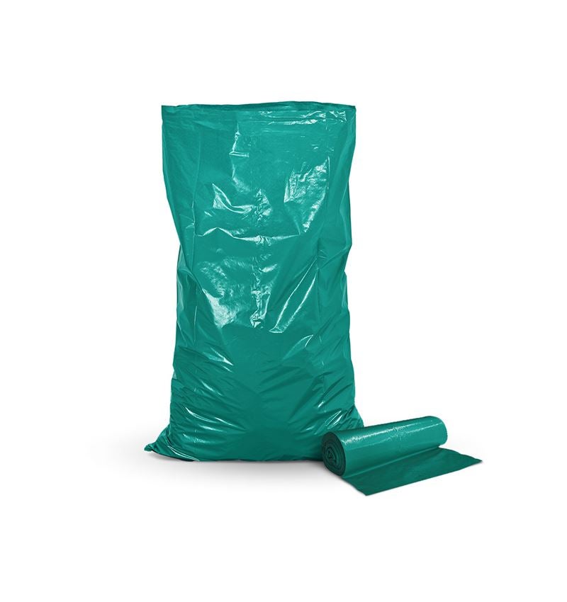 Affaldssække | Affaldshåndtering: 25x Affaldssække, 120l, 60 mμ + grøn