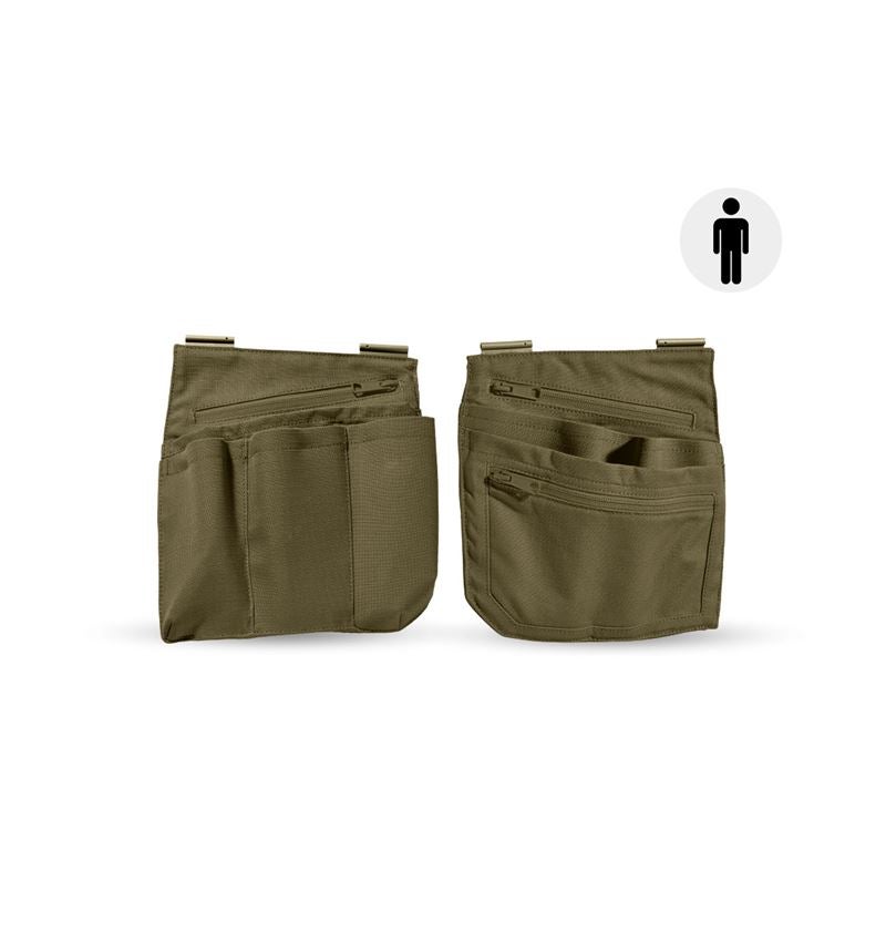 Tool bags: Tool bags e.s.concrete solid + mudgreen