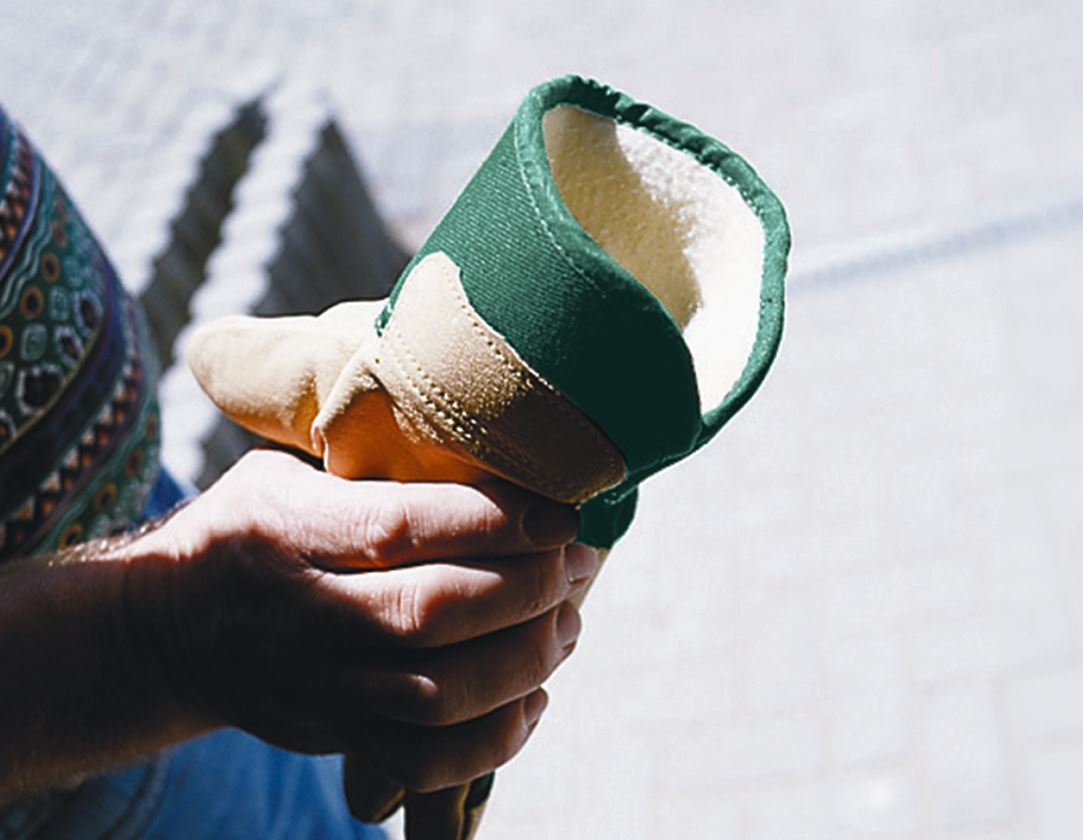 Læder: Vinterhandsker i fuldlæder Grönland