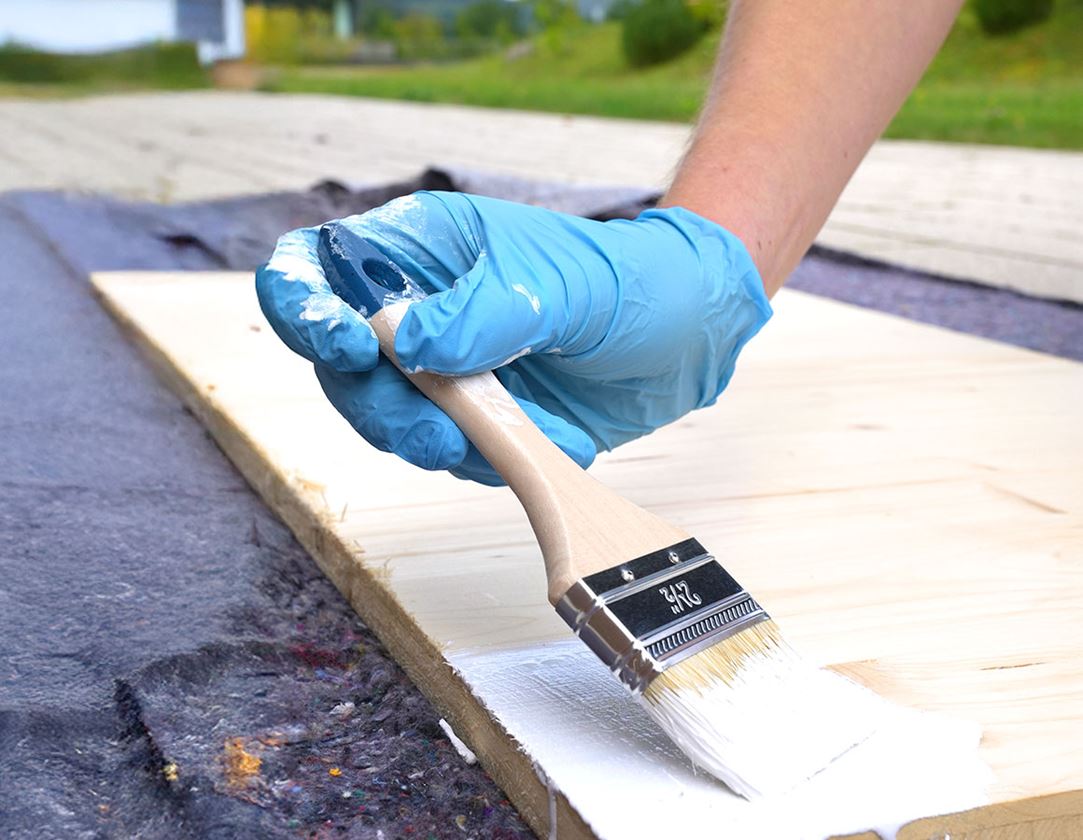 Engangshandsker: Engangs-nitrilhandsker, uden pudder + blå