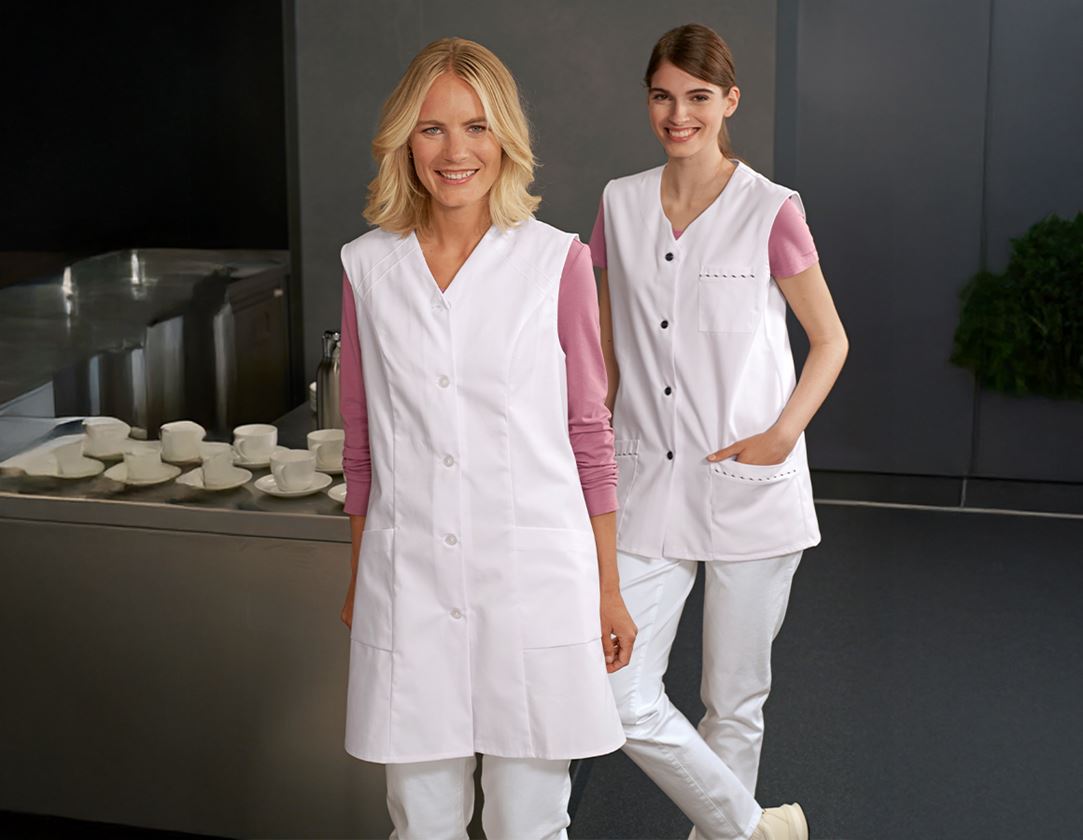 T-Shirts, Pullover & Skjorter: Tunika Petra + hvid 1