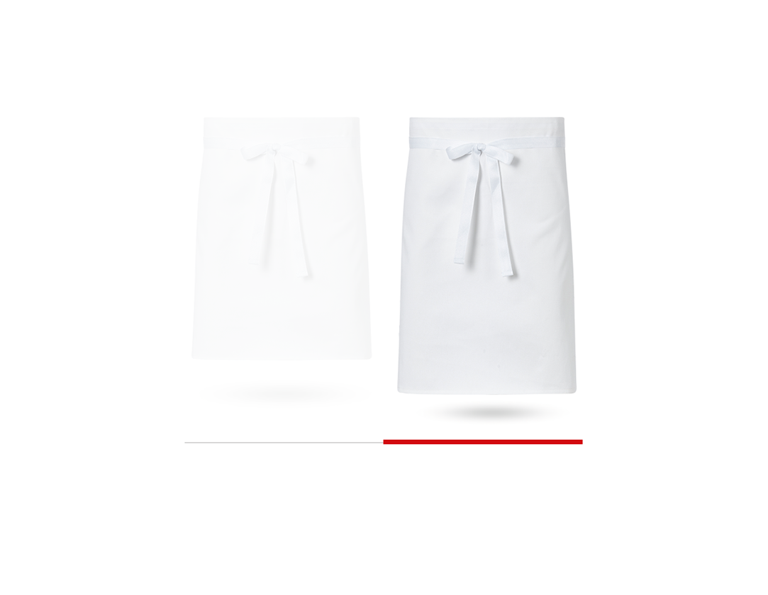 Aprons: Three-Pack Short Aprons + white