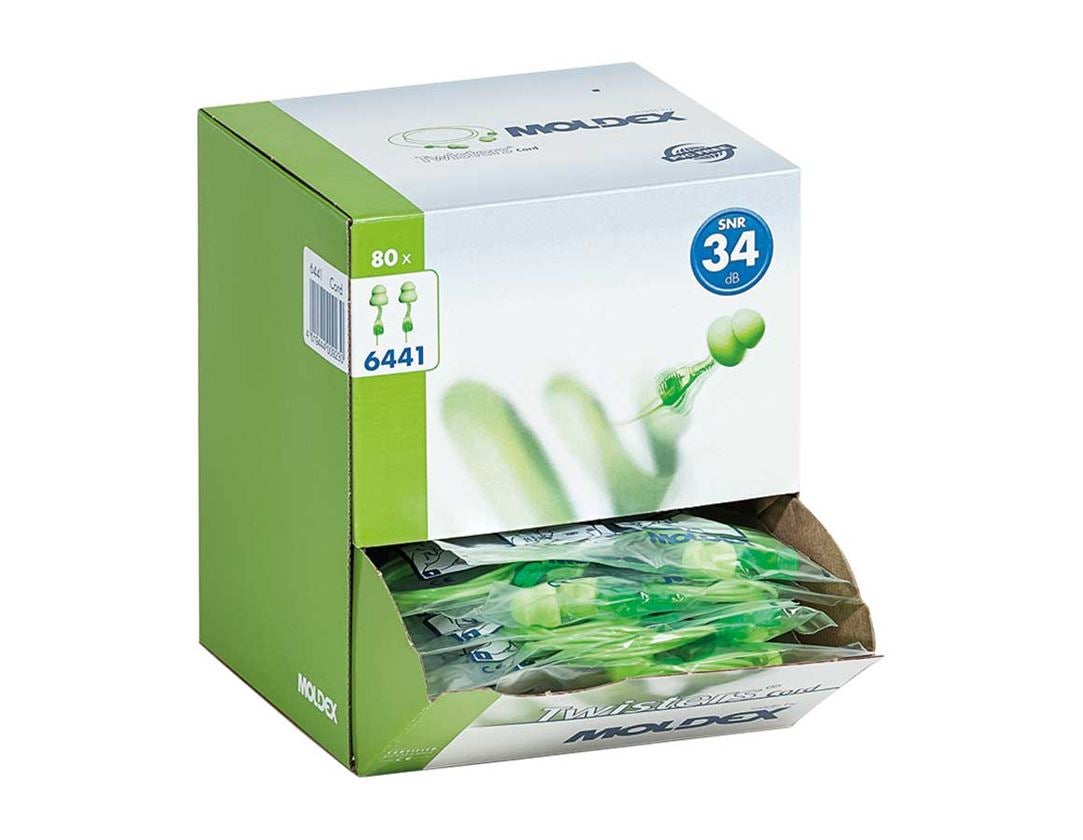 Ørepropper: Horevarnspropper Twisters + grøn 3