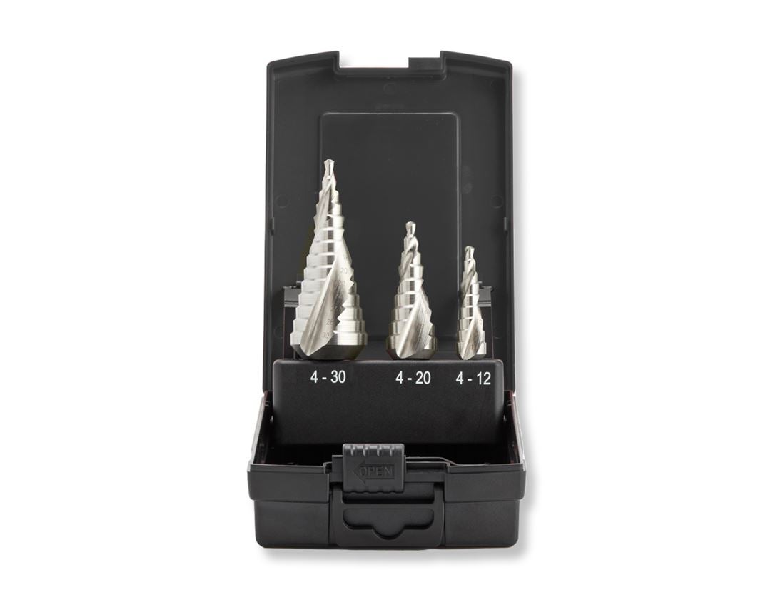Drills: e.s. Step drill set HSS-G ultimate