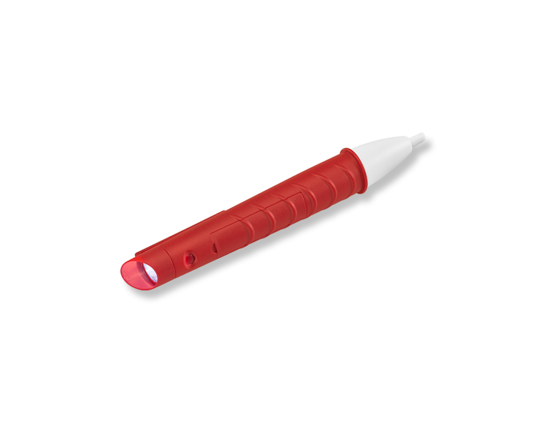 Electronics: e.s. contact-free voltage tester P10