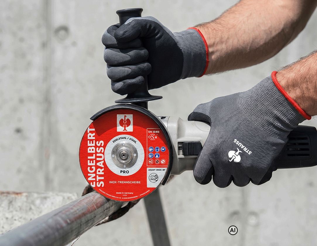 AI-generated / modified - Cutting discs: e.s. Inox cutting disc pro, pack of 10