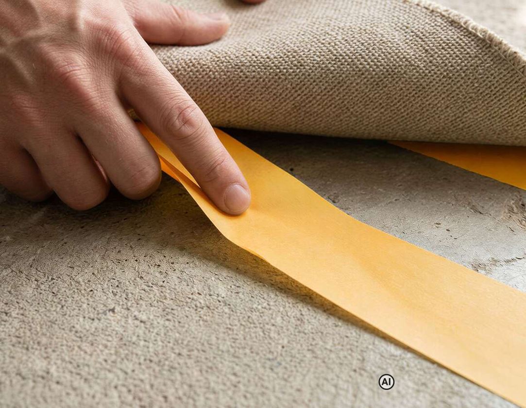 AI-generated / modified - Plastic bands | crepe bands: Double-sided adhesive tape