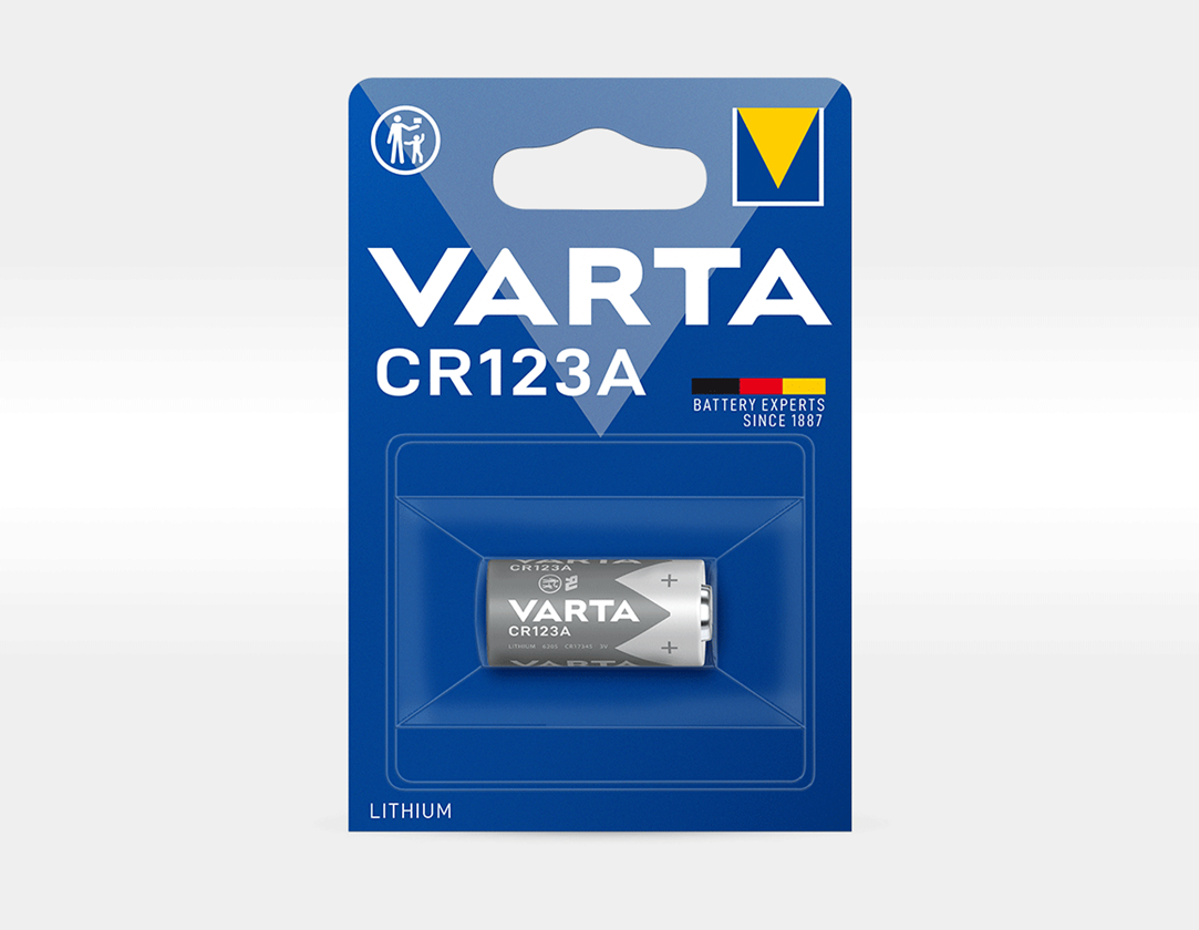 Elektronik: VARTA-batterier CR123