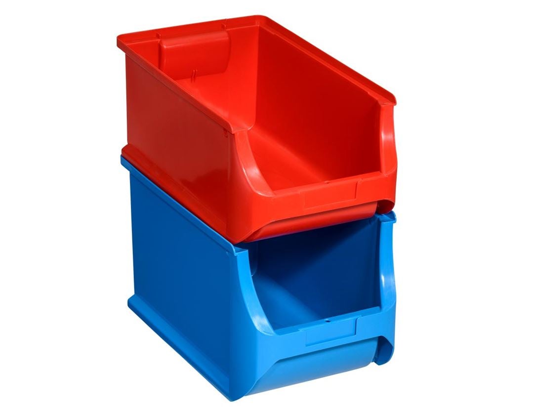 Sorting: Open storage box 4H 355x205x200mm + red