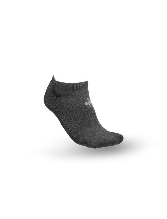 Socks: e.s. Allround socks Classic light/low, pack of 3 + anthracite