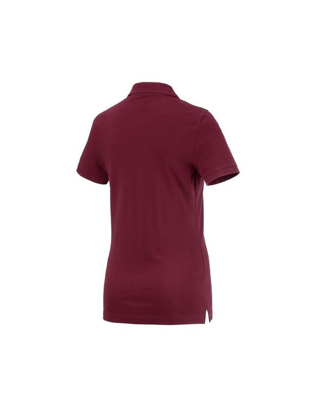 Shirts, Pullover & more: e.s. Polo shirt cotton, ladies' + bordeaux 4