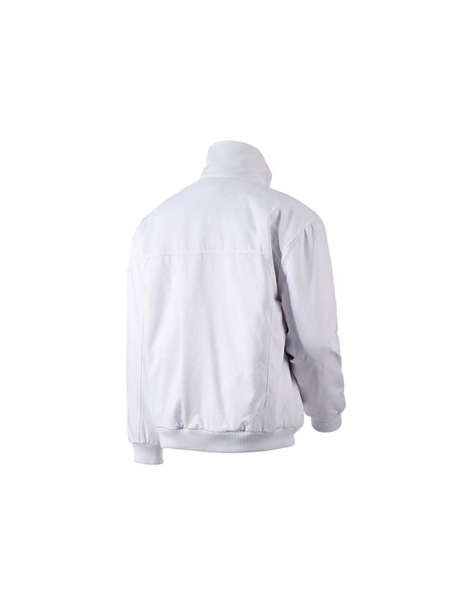 Work Jackets: Pilot Jacket Dakota II + white 3