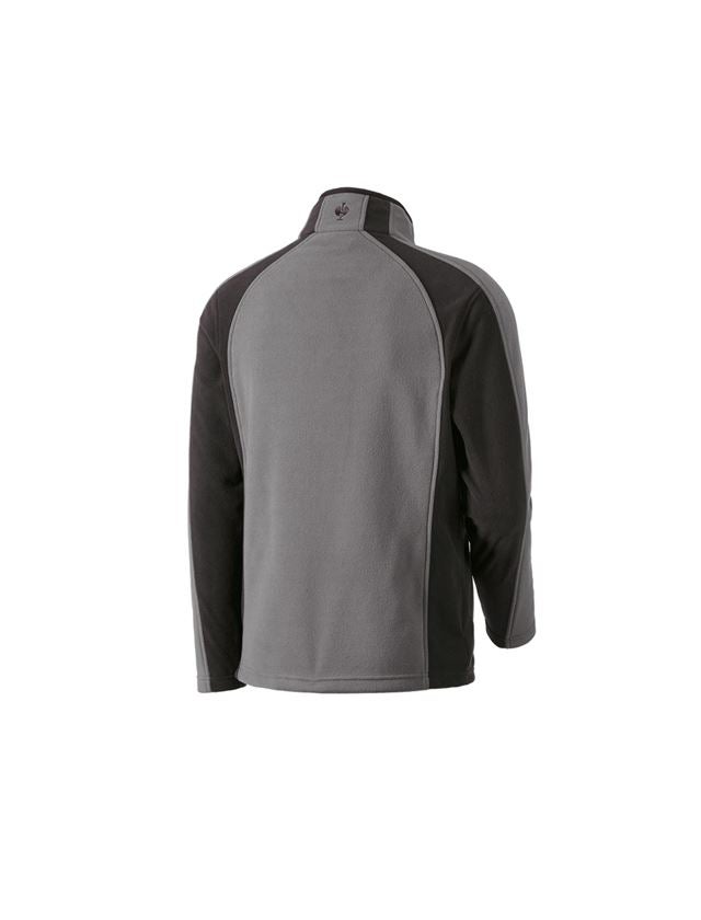 Work Jackets: Microfleece jacket dryplexx® micro + anthracite/black 2