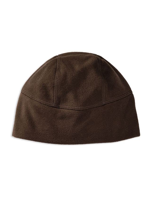 Accessories: e.s. FIBERTWIN® microfleece hat + chestnut