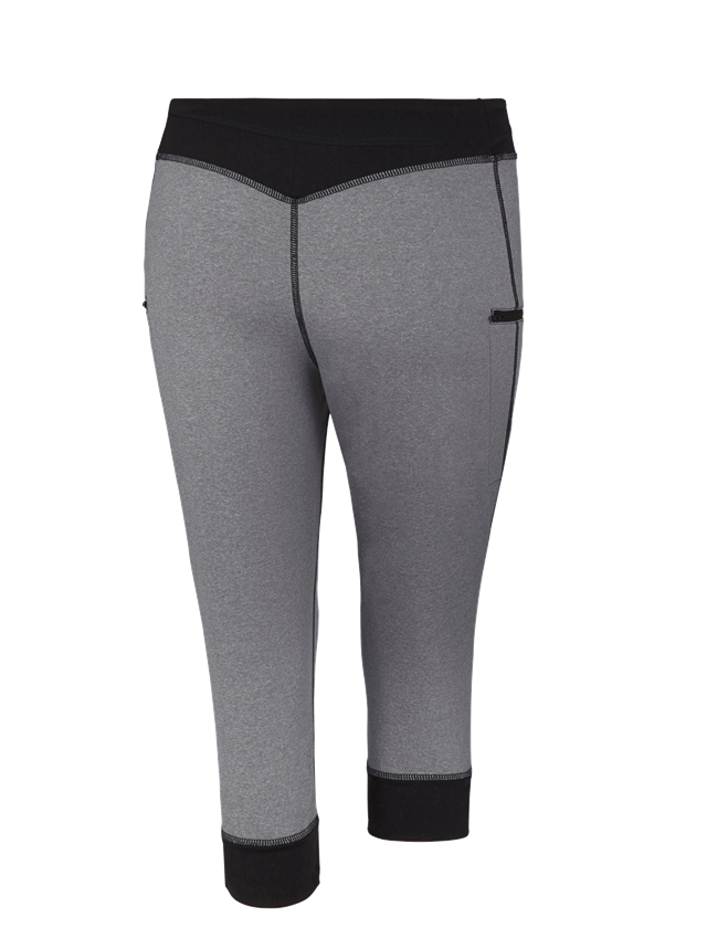 Work Trousers: e.s. 3/4 Workwear jazz pants + grey melange 1