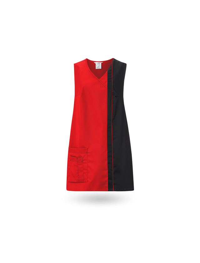 Aprons: Tabard Franziska + red/black