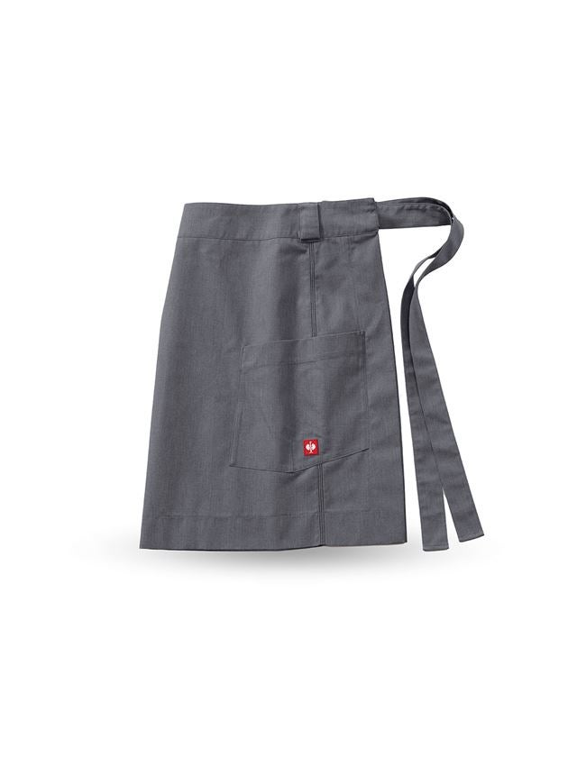 Aprons: Mid-Length Apron e.s.fusion, men's + cement melange