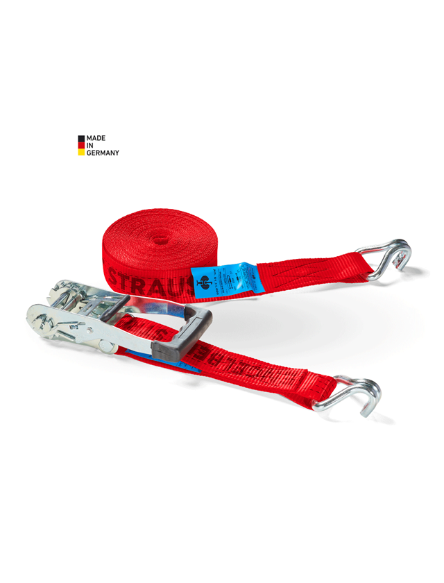 Tension straps: 2 Part Lashing strap with Ratchet + Hooks