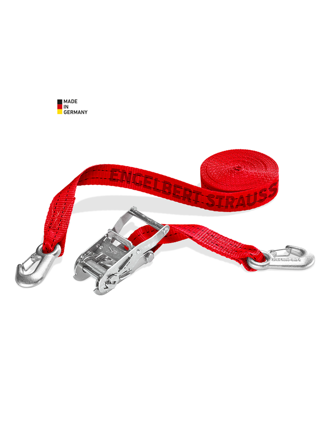 Strammeremme: Båndstrammer, 2 dele med skralde+karabin