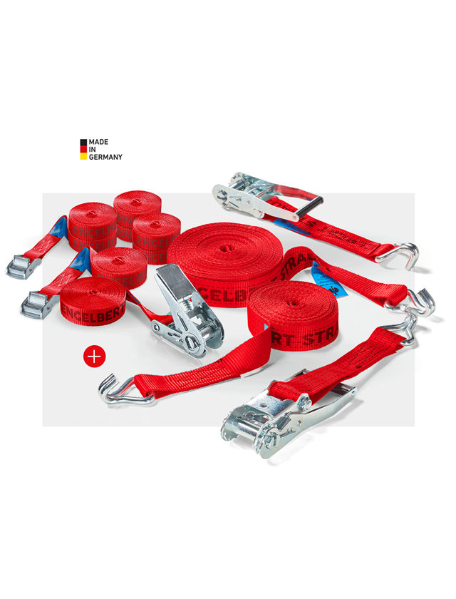 Tension straps: Professional Load-securing Set