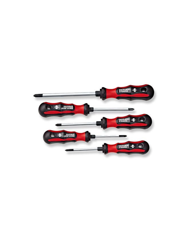 Screwdrivers: 5 Piece Phillips Screwdriver Set