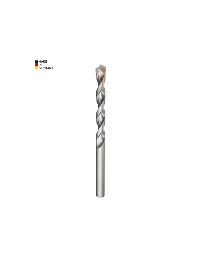 Drills: e.s. 2-blade stone drill set round shaft classic