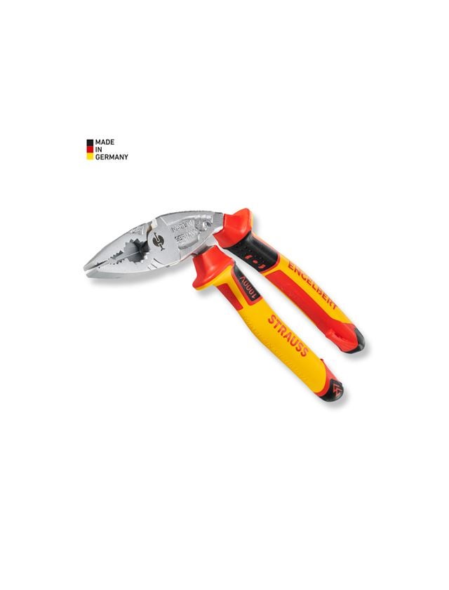 Tongs: e.s. ergonomic electrical installation pliers VDE